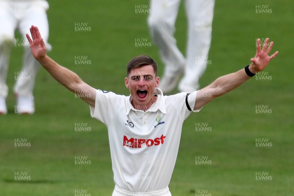 250525 - Glamorgan v Middlesex - Rothesay County Championship - Andy Gorvin of Glamorgan