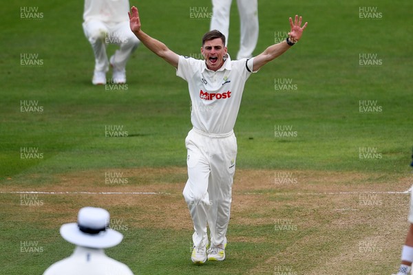 250525 - Glamorgan v Middlesex - Rothesay County Championship - Andy Gorvin of Glamorgan