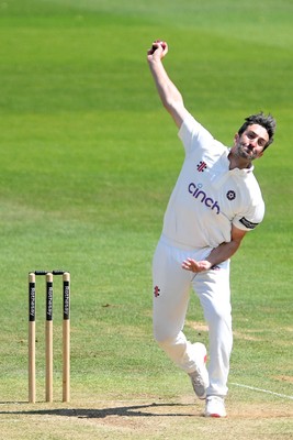 170525 - Glamorgan v Northamptonshire - Rothesay County Championship - Ben Sanderson of Northamptonshire bowling