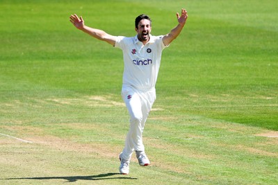 170525 - Glamorgan v Northamptonshire - Rothesay County Championship - Ben Sanderson of Northamptonshire bowling