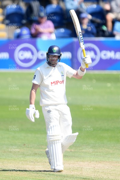 170525 - Glamorgan v Northamptonshire - Rothesay County Championship - Sam Northeast of Glamorgan hits for 50
