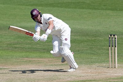 180525 - Glamorgan v Northamptonshire - Rothesay County Championship - James Sales of Northamptonshire batting