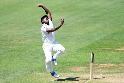 180525 - Glamorgan v Northamptonshire - Rothesay County Championship - Asitha Fernando of Glamorgan bowling