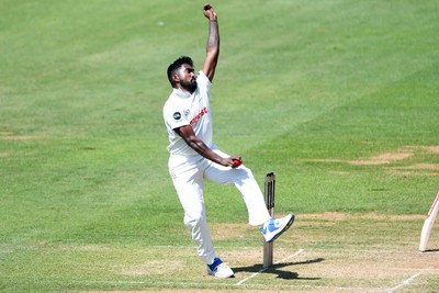180525 - Glamorgan v Northamptonshire - Rothesay County Championship - Asitha Fernando of Glamorgan bowling