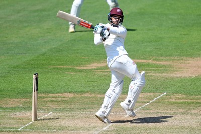 180525 - Glamorgan v Northamptonshire - Rothesay County Championship - Saif Zaib of Northamptonshire batting