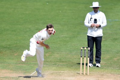 180525 - Glamorgan v Northamptonshire - Rothesay County Championship - Andy Gorvin of Glamorgan bowling