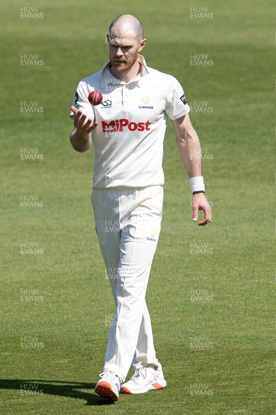 180525 - Glamorgan v Northamptonshire - Rothesay County Championship - James Harris of Glamorgan