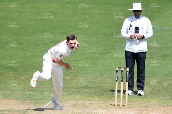 180525 - Glamorgan v Northamptonshire - Rothesay County Championship - Andy Gorvin of Glamorgan bowling