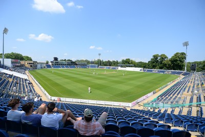 260624 - Glamorgan v Northamptonshire  - Vitality County Championship, Division 2 - A general view of play