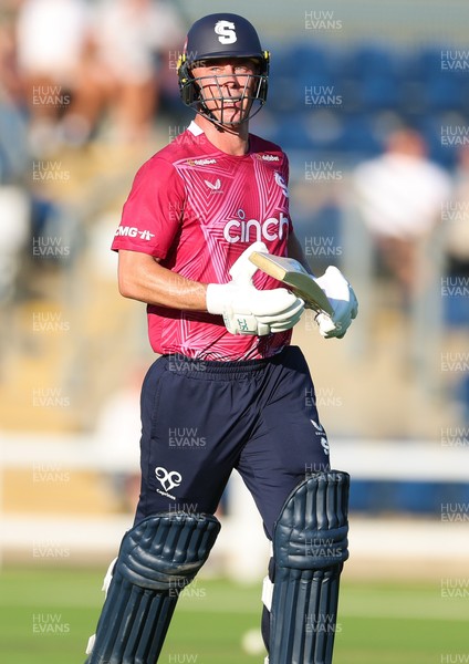 080726 - Glamorgan v Northamptonshire Steelbacks, Vitality Blast Men - Chris Lynn of Northamptonshire Steelbacks makes his 100