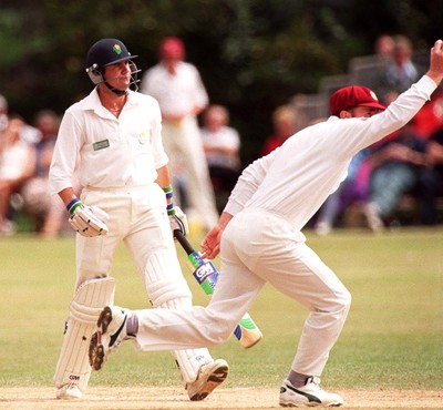 220897 - Glamorgan v Northants - Adrian Shaw of Glamorgan is caught by Rob Bailey