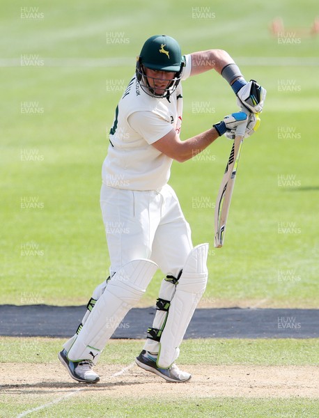 030417 - Glamorgan v Nottinghamshire - Pre Season Friendly - Greg Smith of Nottinghamshire batting