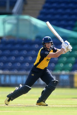 170825 - Glamorgan v Nottinghamshire - Metro Bank One Day Cup - Asa Tribe of Glamorgan batting