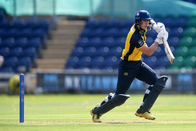 170825 - Glamorgan v Nottinghamshire - Metro Bank One Day Cup - Asa Tribe of Glamorgan batting