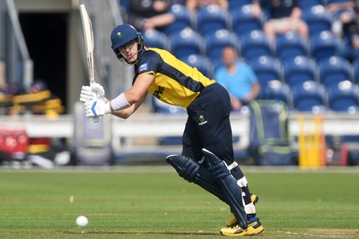 170825 - Glamorgan v Nottinghamshire - Metro Bank One Day Cup - Asa Tribe of Glamorgan batting