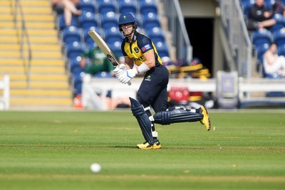 170825 - Glamorgan v Nottinghamshire - Metro Bank One Day Cup - Asa Tribe of Glamorgan batting