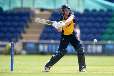 170825 - Glamorgan v Nottinghamshire - Metro Bank One Day Cup - Henry Hurle of Glamorgan batting