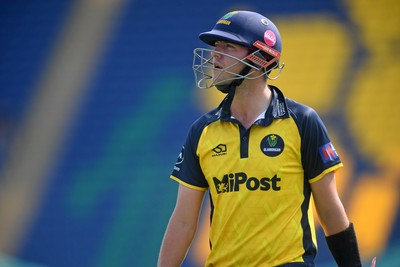 170825 - Glamorgan v Nottinghamshire - Metro Bank One Day Cup - Will Smale of Glamorgan