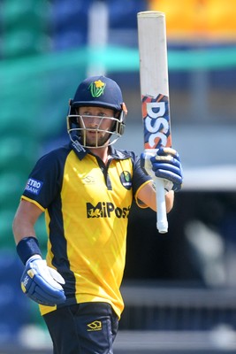170825 - Glamorgan v Nottinghamshire - Metro Bank One Day Cup - Billy Root of Glamorgan hits 50