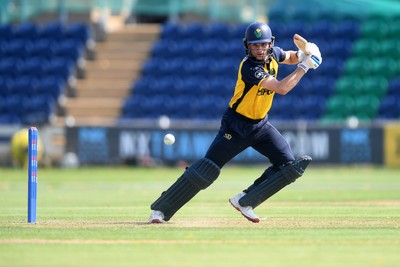 170825 - Glamorgan v Nottinghamshire - Metro Bank One Day Cup - Andy Gorvin of Glamorgan batting