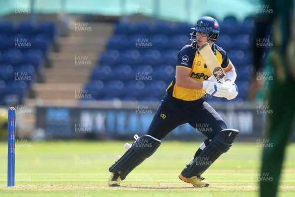 170825 - Glamorgan v Nottinghamshire - Metro Bank One Day Cup - Asa Tribe of Glamorgan batting