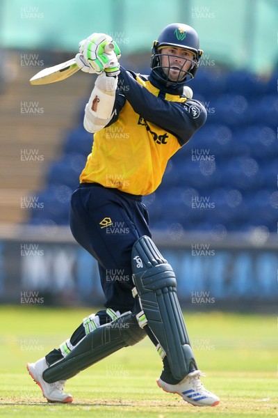 170825 - Glamorgan v Nottinghamshire - Metro Bank One Day Cup - Eddie Byrom of Glamorgan batting