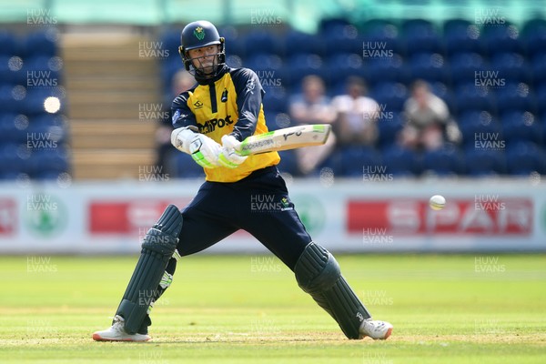 170825 - Glamorgan v Nottinghamshire - Metro Bank One Day Cup - Eddie Byrom of Glamorgan batting