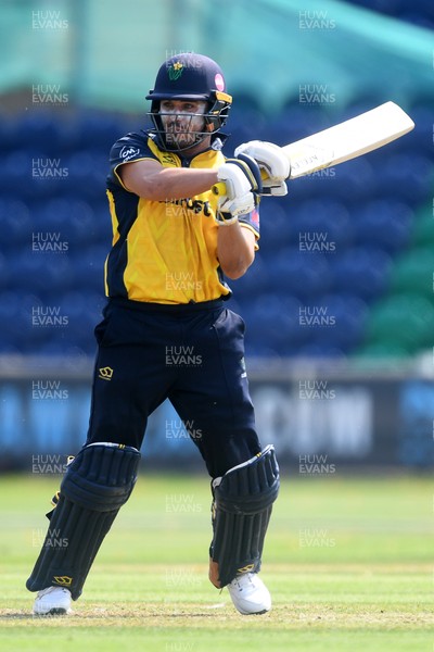 170825 - Glamorgan v Nottinghamshire - Metro Bank One Day Cup - Kiran Carlson of Glamorgan batting
