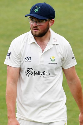 080526 - Glamorgan v Somerset - Rothesay County Championship -  Tom Norton of Glamorgan on his debut