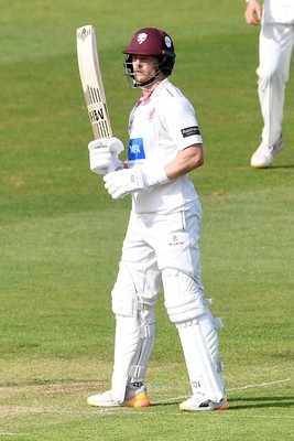 080526 - Glamorgan v Somerset - Rothesay County Championship -  Tom Abell of Somerset hits 50