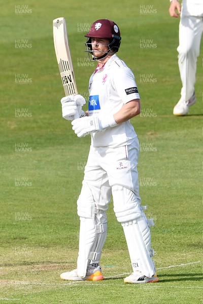 080526 - Glamorgan v Somerset - Rothesay County Championship -  Tom Abell of Somerset hits 50