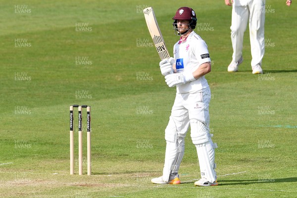 080526 - Glamorgan v Somerset - Rothesay County Championship -  Tom Abell of Somerset hits 50