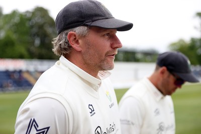 100526 - Glamorgan v Somerset - Rothesay County Championship, Division One - Timm Van Der Gugten of Glamorgan