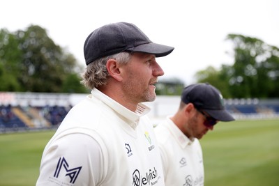 100526 - Glamorgan v Somerset - Rothesay County Championship, Division One - Timm Van Der Gugten of Glamorgan
