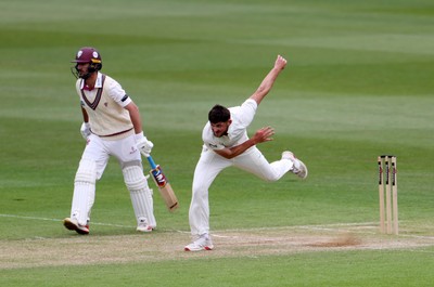 100526 - Glamorgan v Somerset - Rothesay County Championship, Division One - Tom Norton of Glamorgan bowling