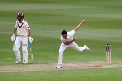 100526 - Glamorgan v Somerset - Rothesay County Championship, Division One - Tom Norton of Glamorgan bowling