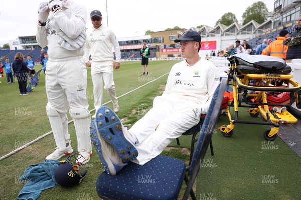 100526 - Glamorgan v Somerset - Rothesay County Championship, Division One - Ben Kellaway of Glamorgan