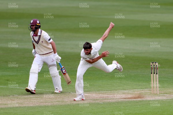 100526 - Glamorgan v Somerset - Rothesay County Championship, Division One - Tom Norton of Glamorgan bowling