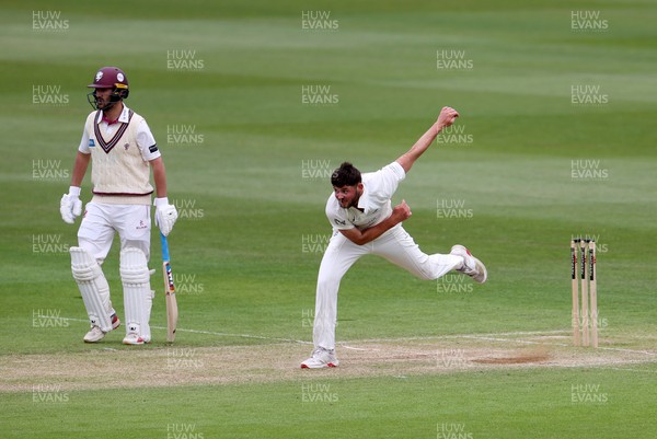 100526 - Glamorgan v Somerset - Rothesay County Championship, Division One - Tom Norton of Glamorgan bowling