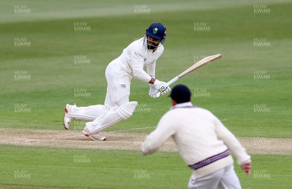 100526 - Glamorgan v Somerset - Rothesay County Championship, Division One - Zain Ul Hassan of Glamorgan batting