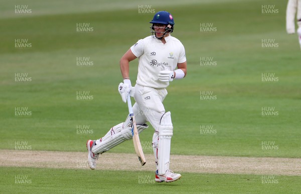 100526 - Glamorgan v Somerset - Rothesay County Championship, Division One - Asa Tribe of Glamorgan batting