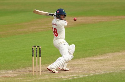 110526 - Glamorgan v Somerset, Rothesay County Championship Division 1, Day 4 of 4 - Sean Dickson of Glamorgan plays a shot