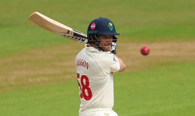 110526 - Glamorgan v Somerset, Rothesay County Championship Division 1, Day 4 of 4 - Sean Dickson of Glamorgan plays a shot