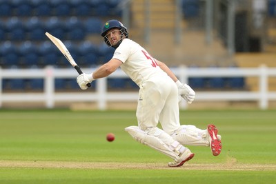 110526 - Glamorgan v Somerset, Rothesay County Championship Division 1, Day 4 of 4 - Sean Dickson of Glamorgan plays a shot