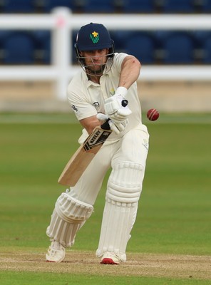 110526 - Glamorgan v Somerset, Rothesay County Championship Division 1, Day 4 of 4 - Sean Dickson of Glamorgan plays a shot