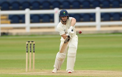 110526 - Glamorgan v Somerset, Rothesay County Championship Division 1, Day 4 of 4 - Sean Dickson of Glamorgan plays a shot