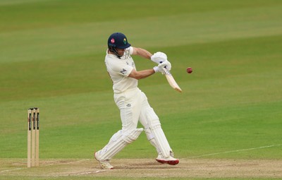 110526 - Glamorgan v Somerset, Rothesay County Championship Division 1, Day 4 of 4 - Sean Dickson of Glamorgan hits a six