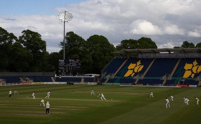 110526 - Glamorgan v Somerset, Rothesay County Championship Division 1, Day 4 of 4 - Ryan Hadley of Glamorgan hits the runs to win the match