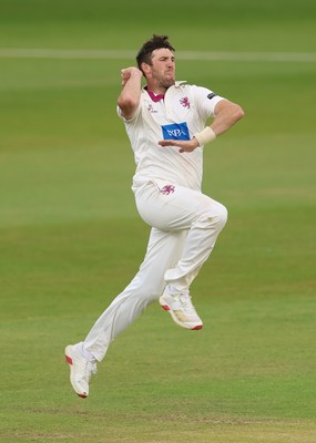 110526 - Glamorgan v Somerset, Rothesay County Championship Division 1, Day 4 of 4 - Craig Overton of Somerset bowls