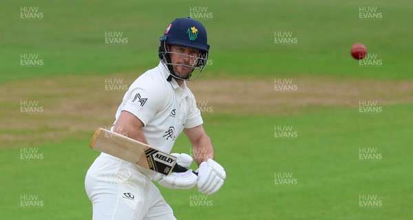 110526 - Glamorgan v Somerset, Rothesay County Championship Division 1, Day 4 of 4 - Sean Dickson of Glamorgan plays a shot